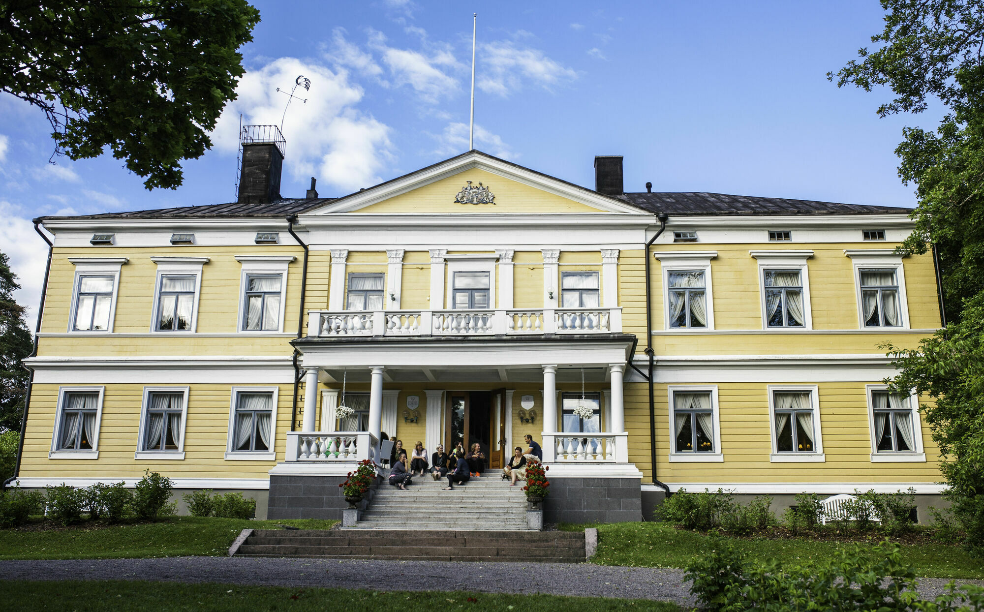 Sannasin Kartano Hotel Buitenkant foto